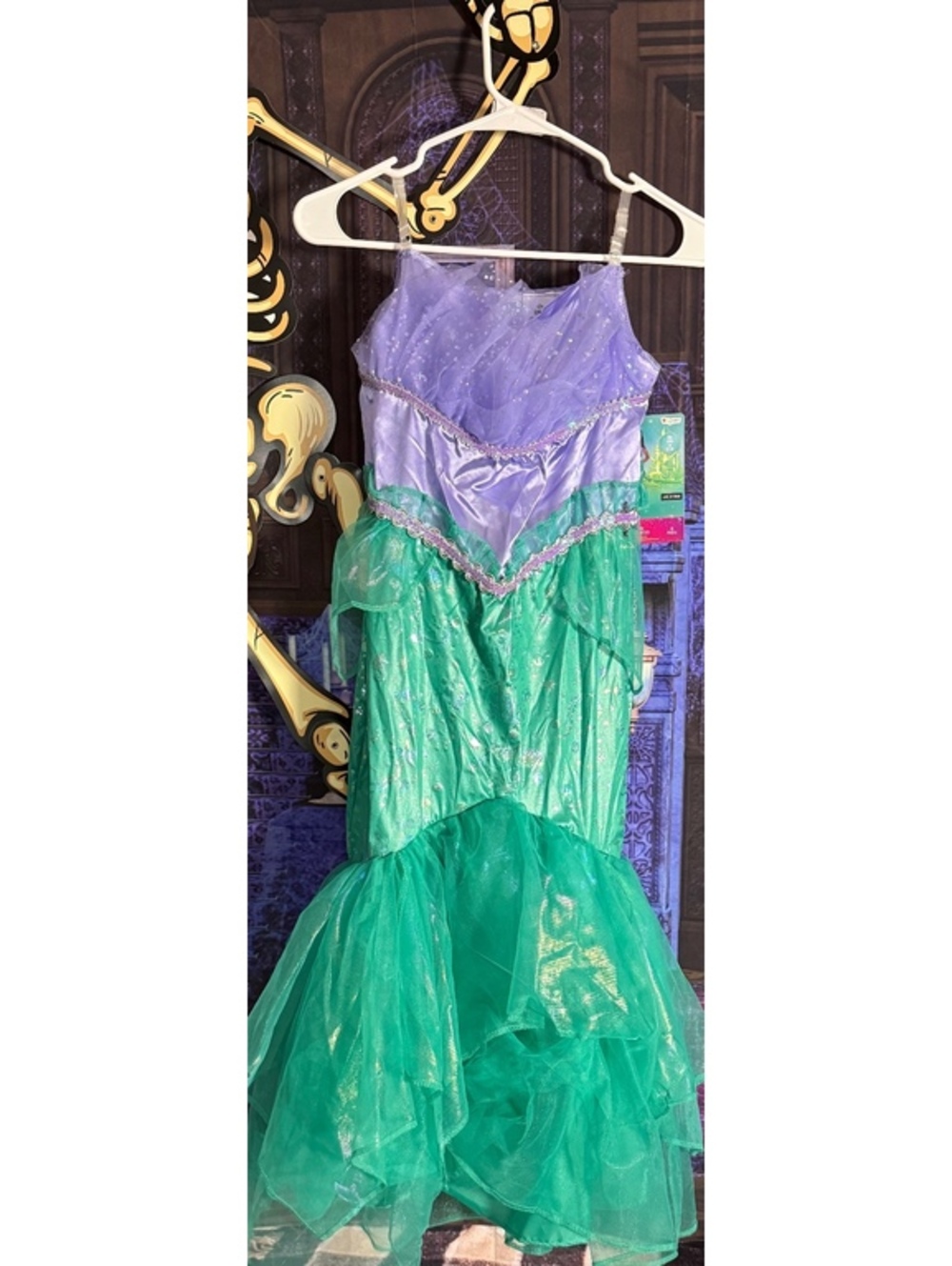 Disney Princess Ariel Deluxe Child Costume Size M (7-8)